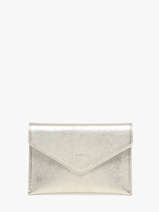 Leather Wallet Etincelle Irisée Etrier Gold etincelle irisee EETI054