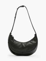 Sac Bandoulire S Sosoomao Cuir Etrier Noir sosoomao ECSO057S