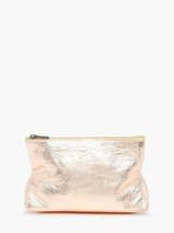 Pouch Leather Etincelle Irisée Etrier Pink etincelle irisee EETI853