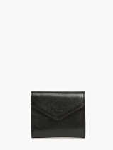 Card Holder Leather Etincelle Irisée Etrier Black etincelle irisee EETI113