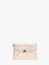 Card Holder Etincelle Irisée Leather Etrier Gold etincelle irisee EETI5003