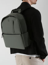Sac à Dos Business Impulsion 2 Compartiments + Pc 15" Etrier Vert impulsion EIMP8282-vue-porte