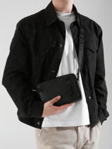 Sac Bandoulière Flèche Etrier Noir fleche EFLE730S-vue-porte