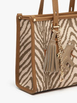 Bijou De Sac Safari Etrier Marron safari ESAI420M-vue-porte