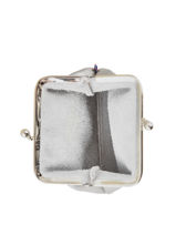 Leather Coin Purse Etincelle Irisée Etrier Silver etincelle irisee EETI654-vue-porte