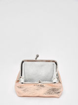 Leather Coin Purse Etincelle Irisée Etrier Gold etincelle irisee EETI654-vue-porte