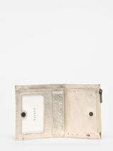 Coin Purse Leather Etincelle Irisée Etrier Gold etincelle irisee EETI810-vue-porte