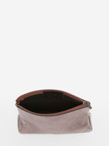 Pouch Leather Etincelle Irisée Etrier Pink etincelle irisee EETI853-vue-porte