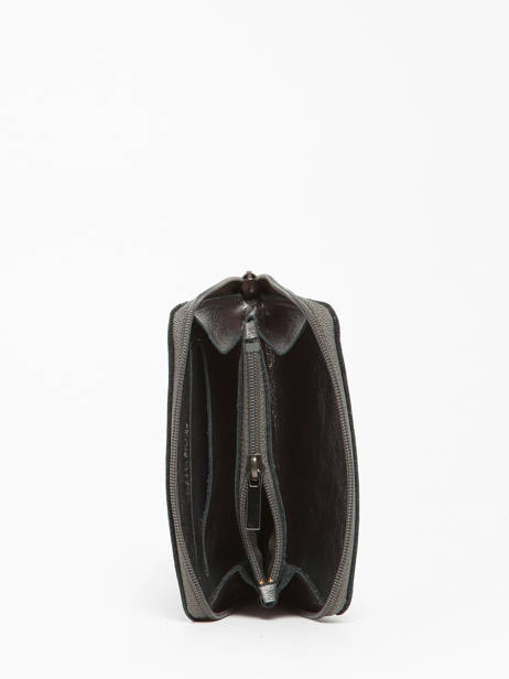 Coin Purse Leather Etincelle Irisée Etrier Silver etincelle irisee EETI900 other view 1