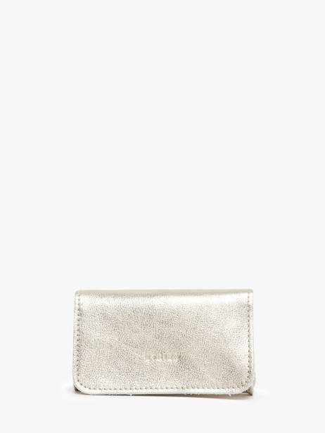 Porte-monnaie Etincelle Irisée Cuir Etrier Or etincelle irisee EETI650