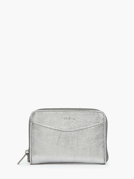 Coin Purse Leather Etincelle Irisée Etrier Silver etincelle irisee EETI900
