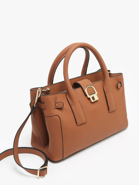 Sac Porté Main S Equestre Cuir Etrier Beige equestre EEQT142S vue secondaire 2