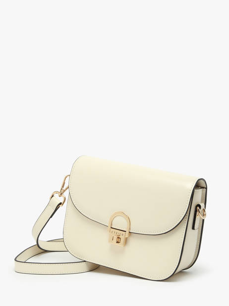 Sac BandouliÃ¨re Altair Cuir Etrier Beige altair EALA081M vue secondaire 2