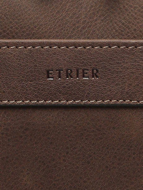 Sac Ã  Dos Spider Business 1 Compartiment Etrier Marron spider ESPI8191 vue secondaire 5