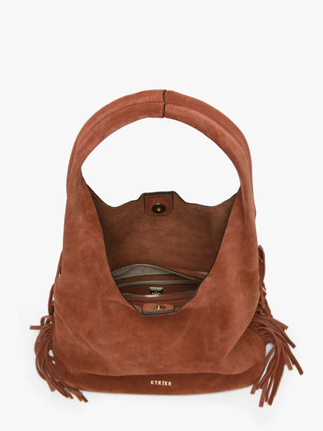 Shoulder Bag M Country Leather Etrier Brown country ECOU154M other view 3