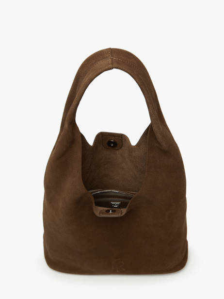 Hobo M Cavalier Nubuck Leather Etrier Brown cavalier nubuck ECAN154M other view 3