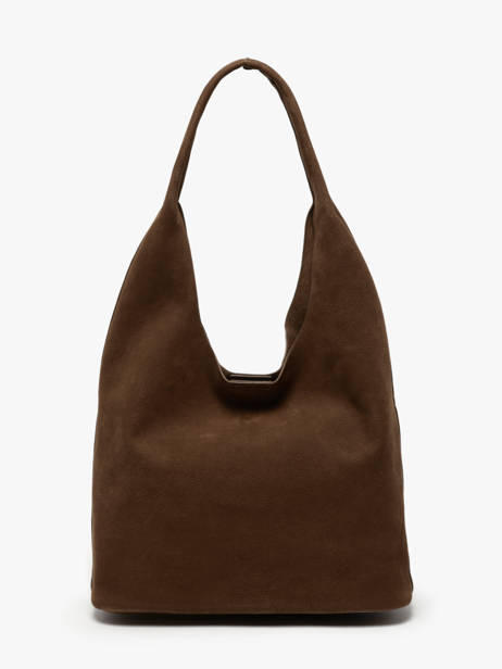 Hobo M Cavalier Nubuck Leather Etrier Brown cavalier nubuck ECAN154M other view 4