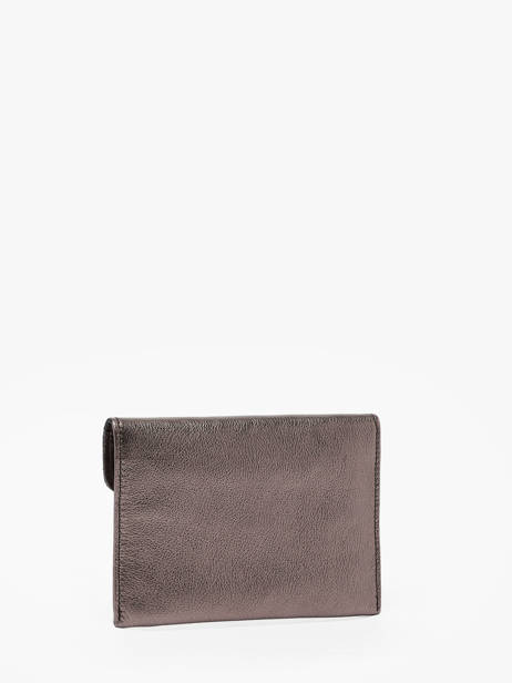 Porte-papiers Etincelle IrisÃ©e Cuir Etrier Rose etincelle irisee EETI054 vue secondaire 2